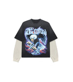 GEEKED – FAITH IN THE FIRE EAGLE | THERMAL TEE | Geekerz